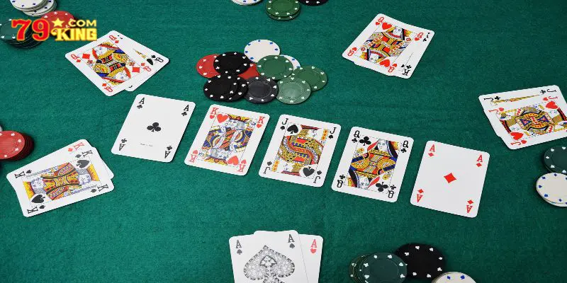 Trò chơi Poker đòi hỏi tính chiến thuật cao